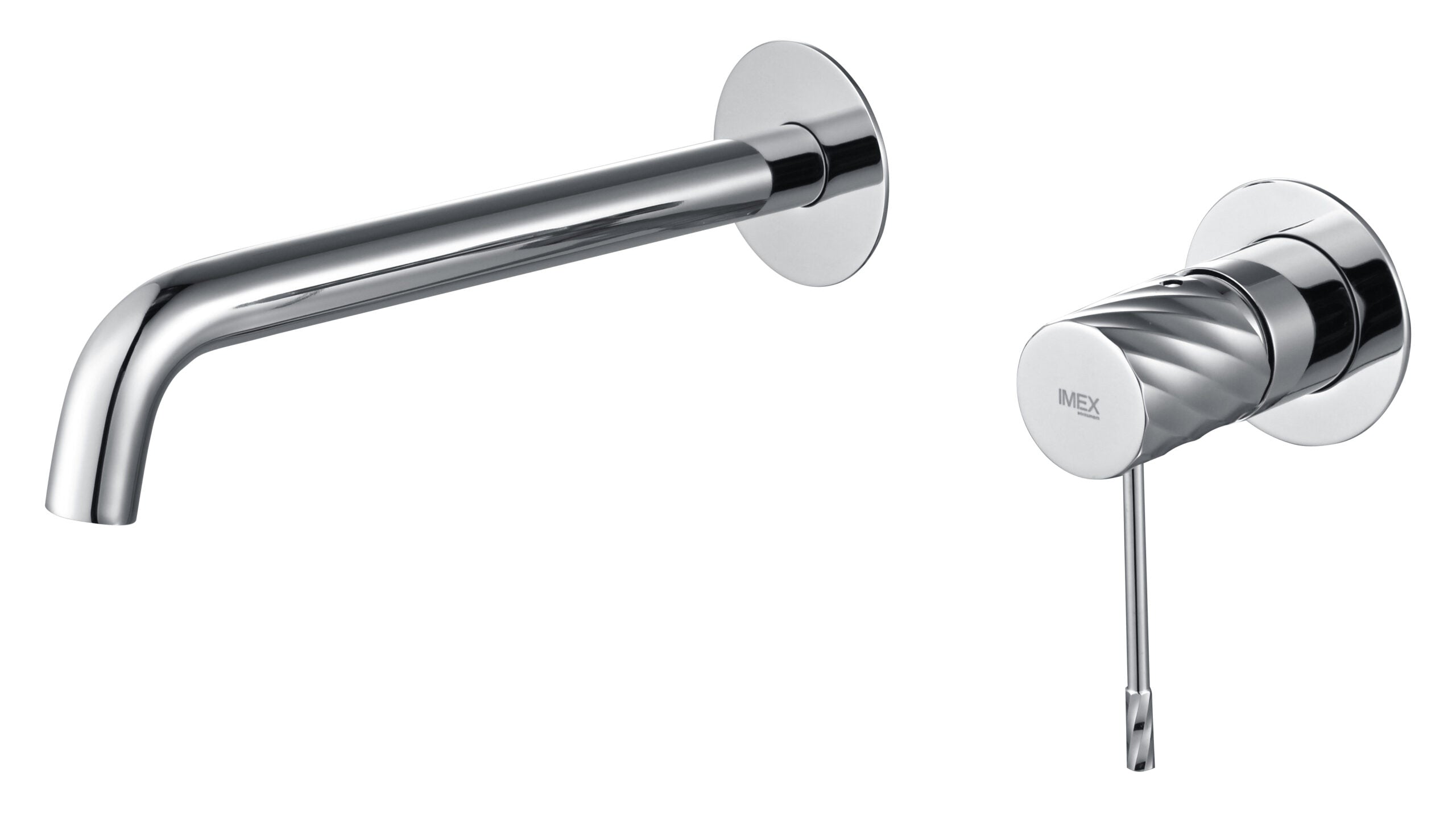 Bless Chrome Concealed Single Lever Basin Mixer, main product view