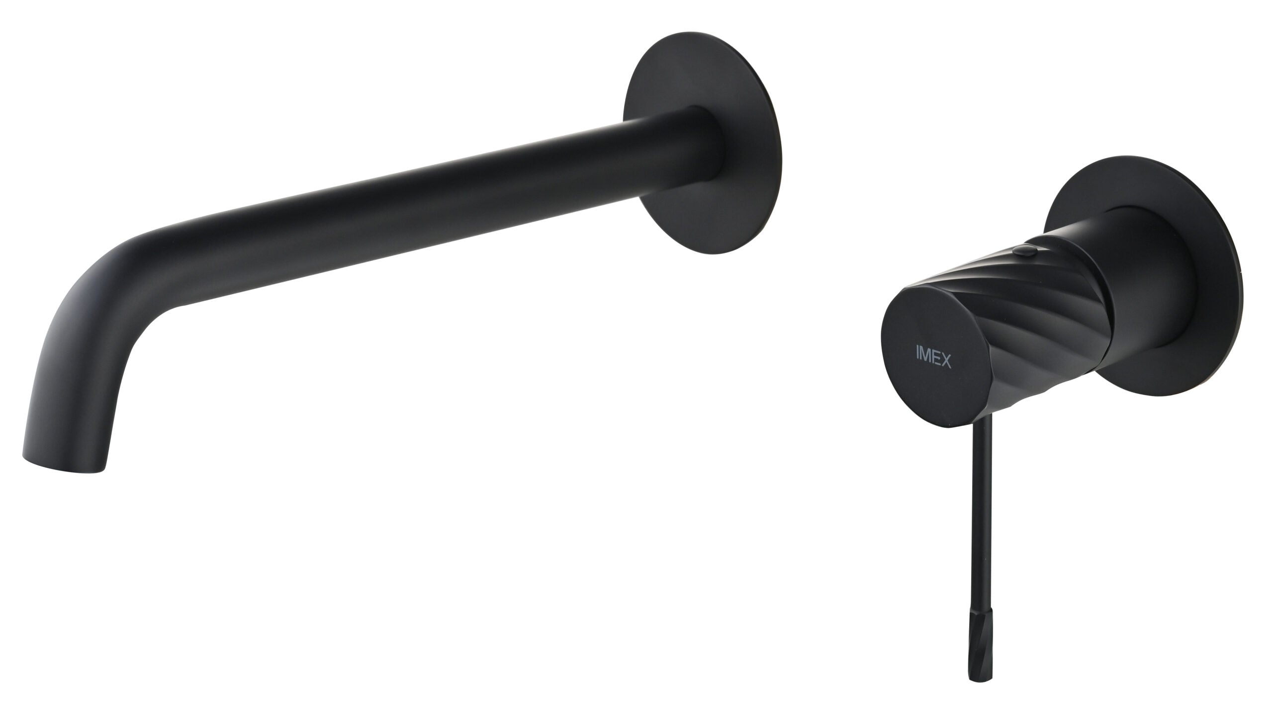 Bless Matte Black Concealed Single Lever Basin Mixer, main product view