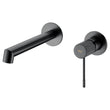 Monomando Lavabo Línea Empotrado Negro Gum Metal