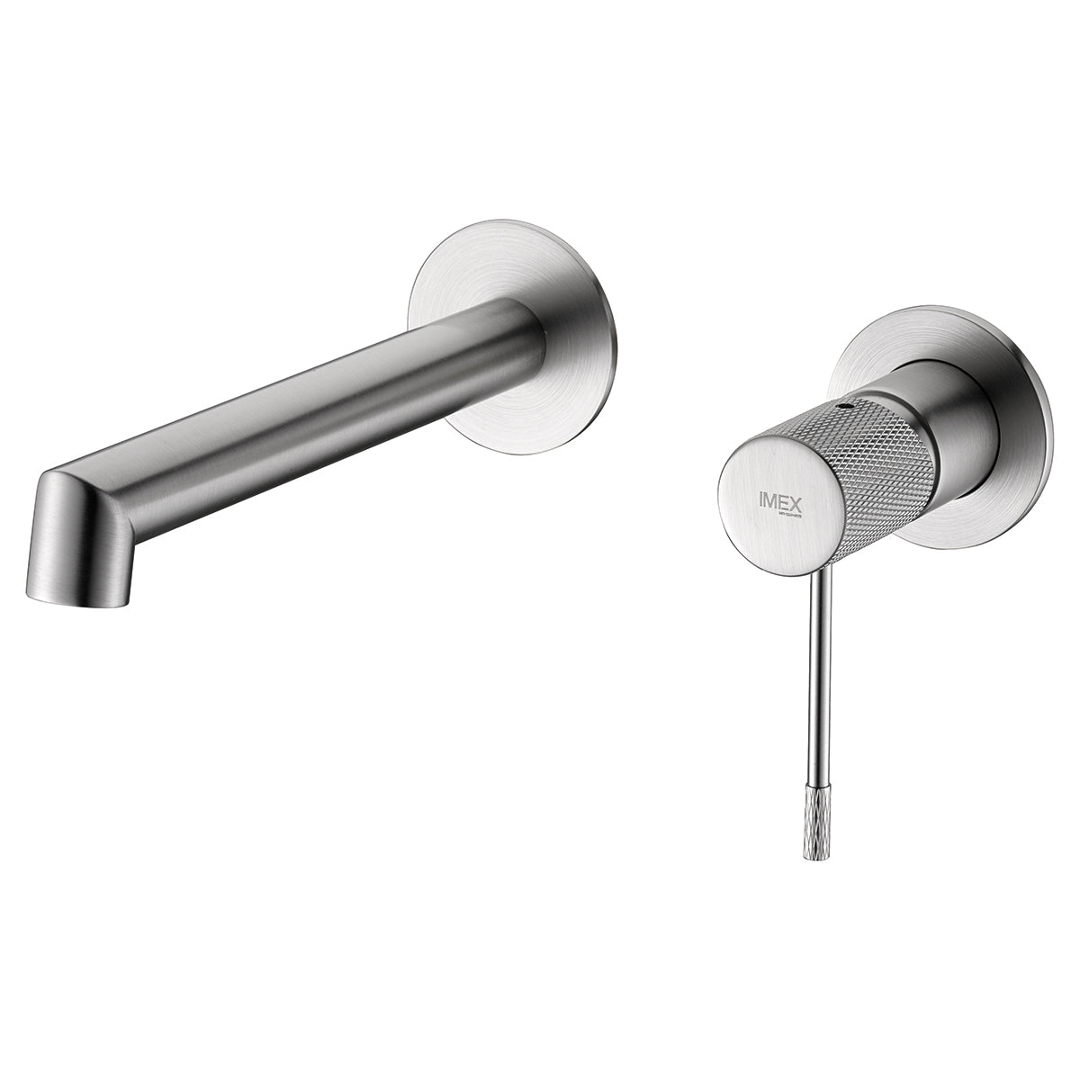 Brushed Nickel Built-In Sink Mixer Faucet, view 2