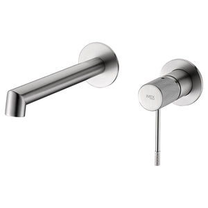 Brushed Nickel Built-In Sink Mixer Faucet, view 2