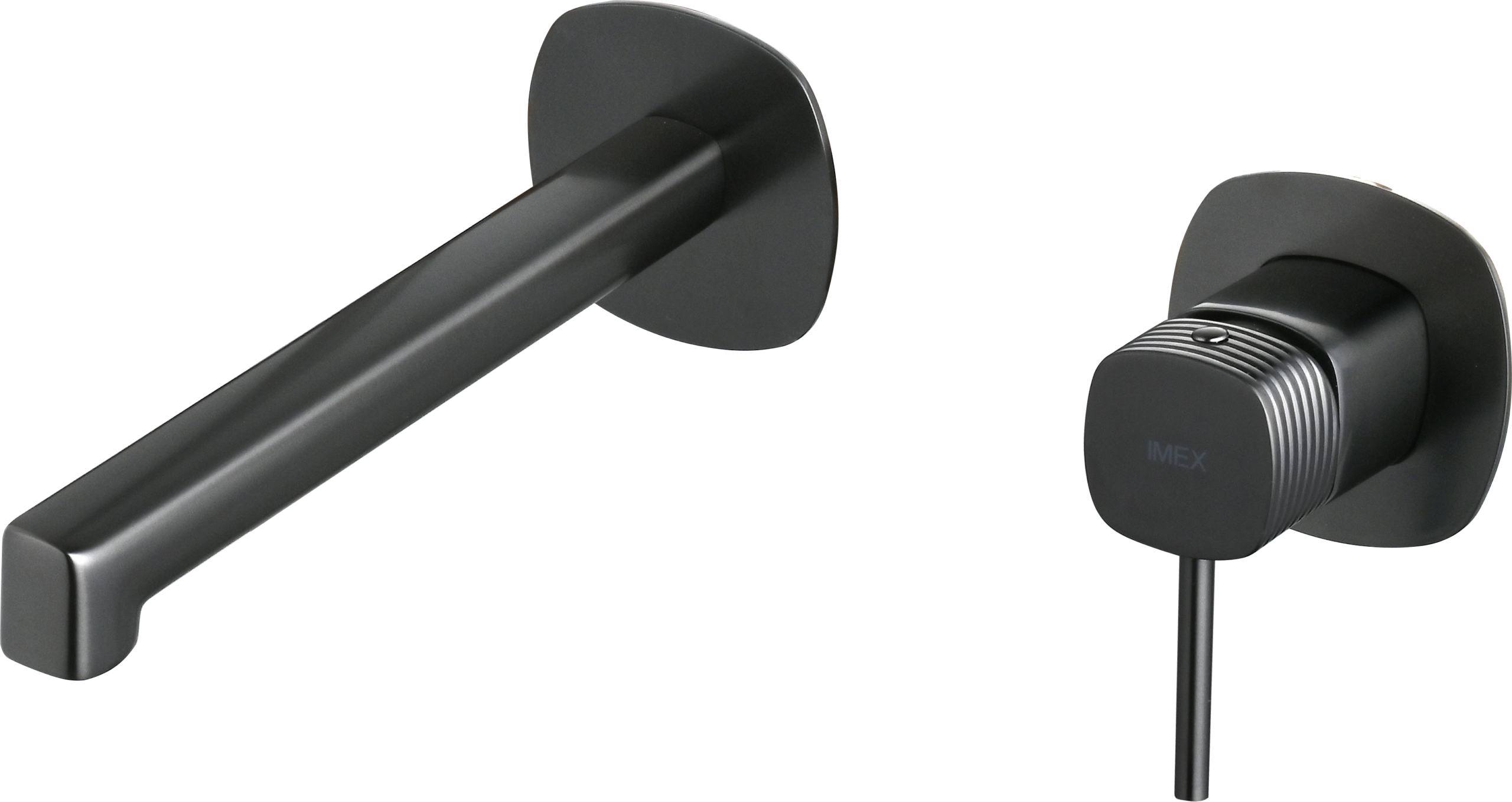 Firenze Black Gun Metal Concealed Single Lever Basin Mixer, main product view