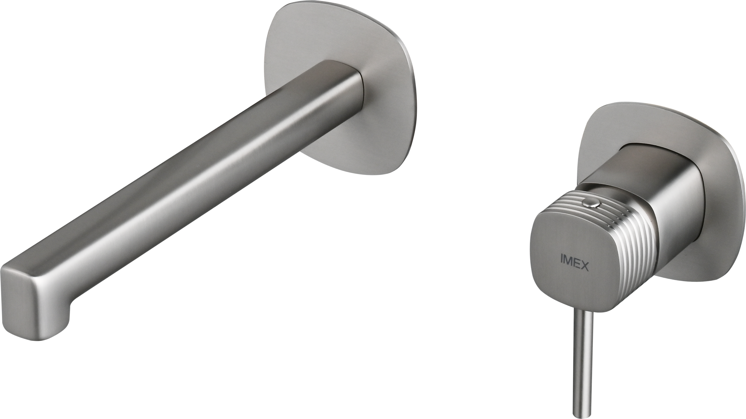 Firenze Brushed Nickel Concealed Single Lever Basin Mixer, main product view