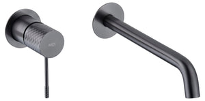Genoa Gun Metal Basin Mixer Tap Single Lever, view 7