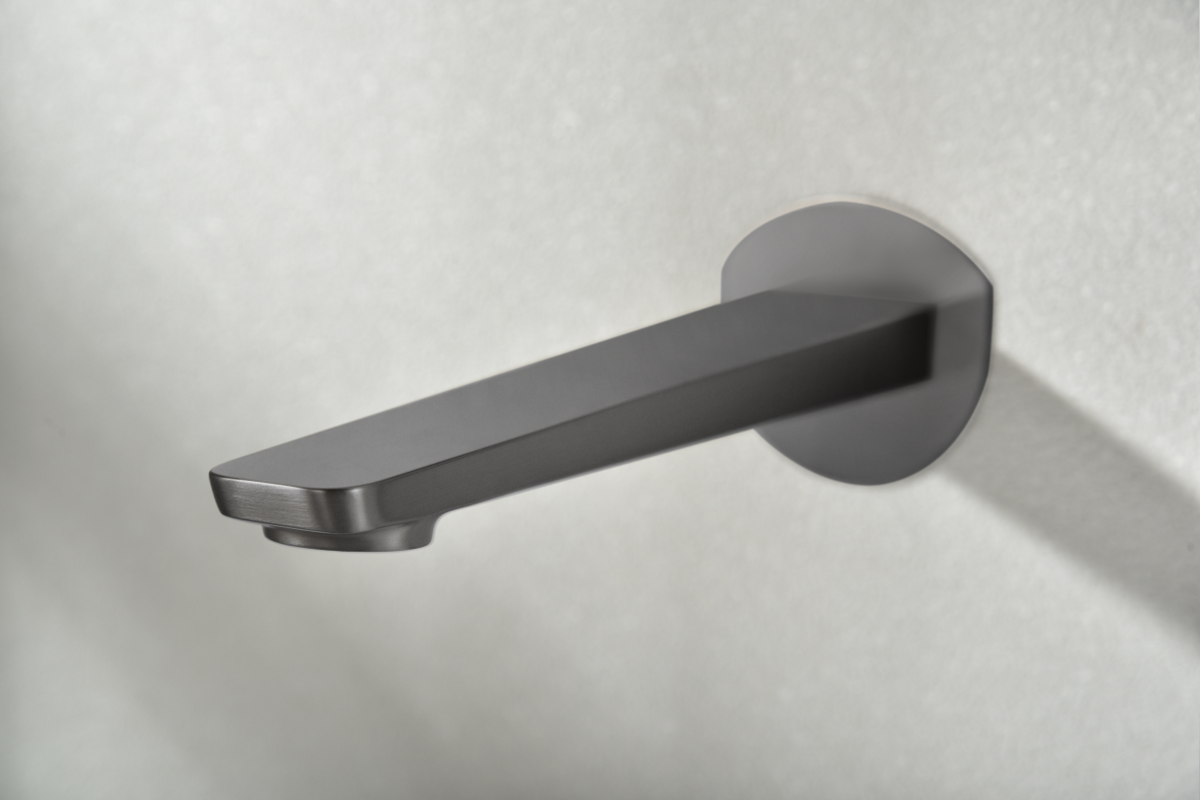 Black Gun Metal Single Handle Bathroom Sink Faucet, view 5