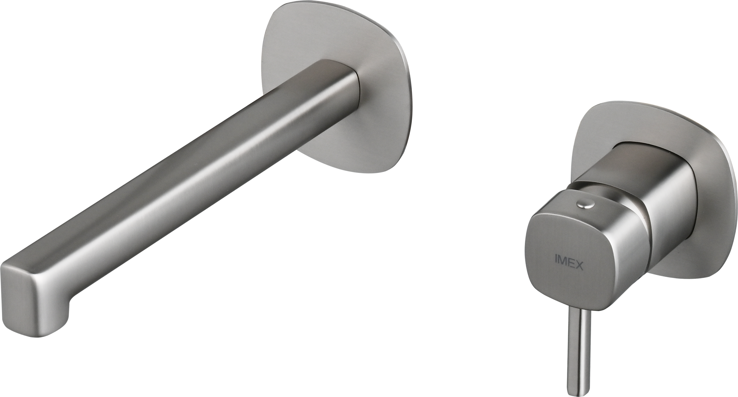 Toscana Brushed Nickel Concealed Single Lever Basin Mixer, main product view