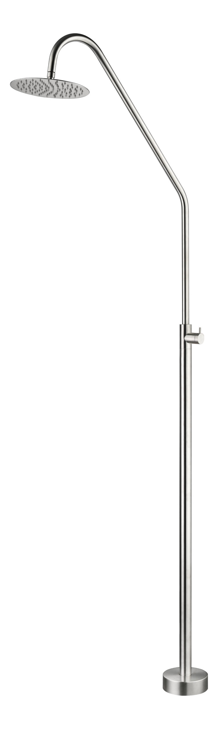 Alaska Stainless Steel Pool Shower Tap in 316 Stainless Steel, main product view