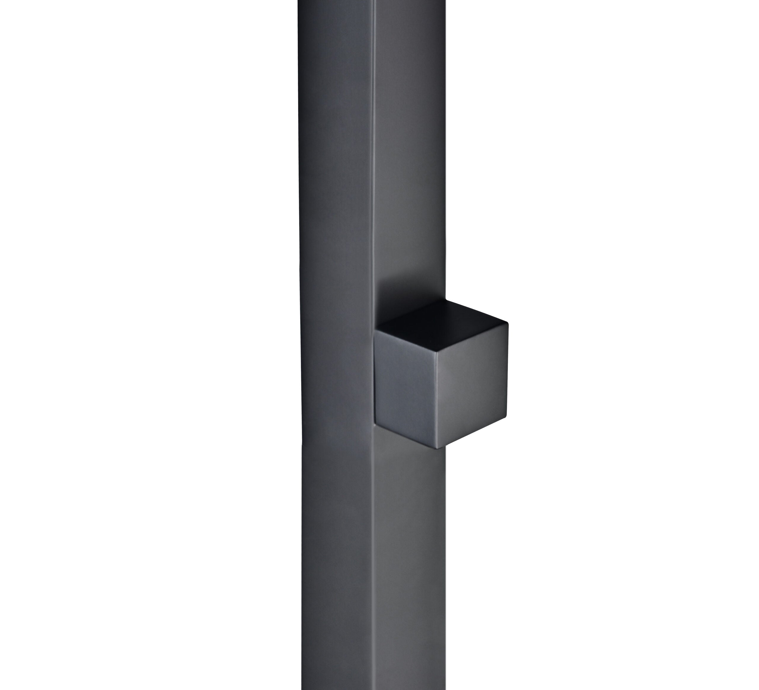 Alabama Matte Black Steel Pool Shower Tap in 316 Stainless Steel, view 5