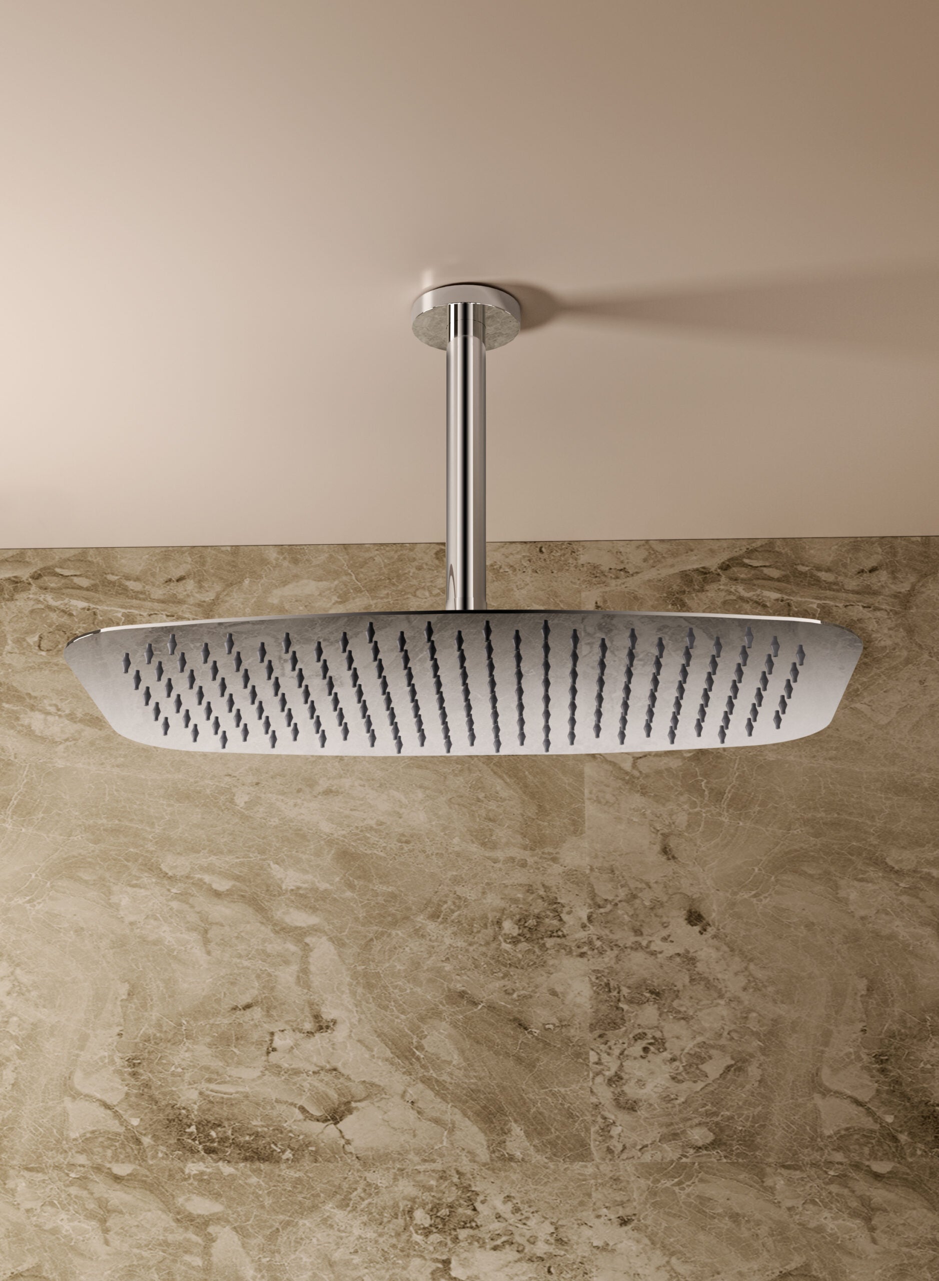 Arezzo Chrome Concealed Single Lever Shower Set, view 5