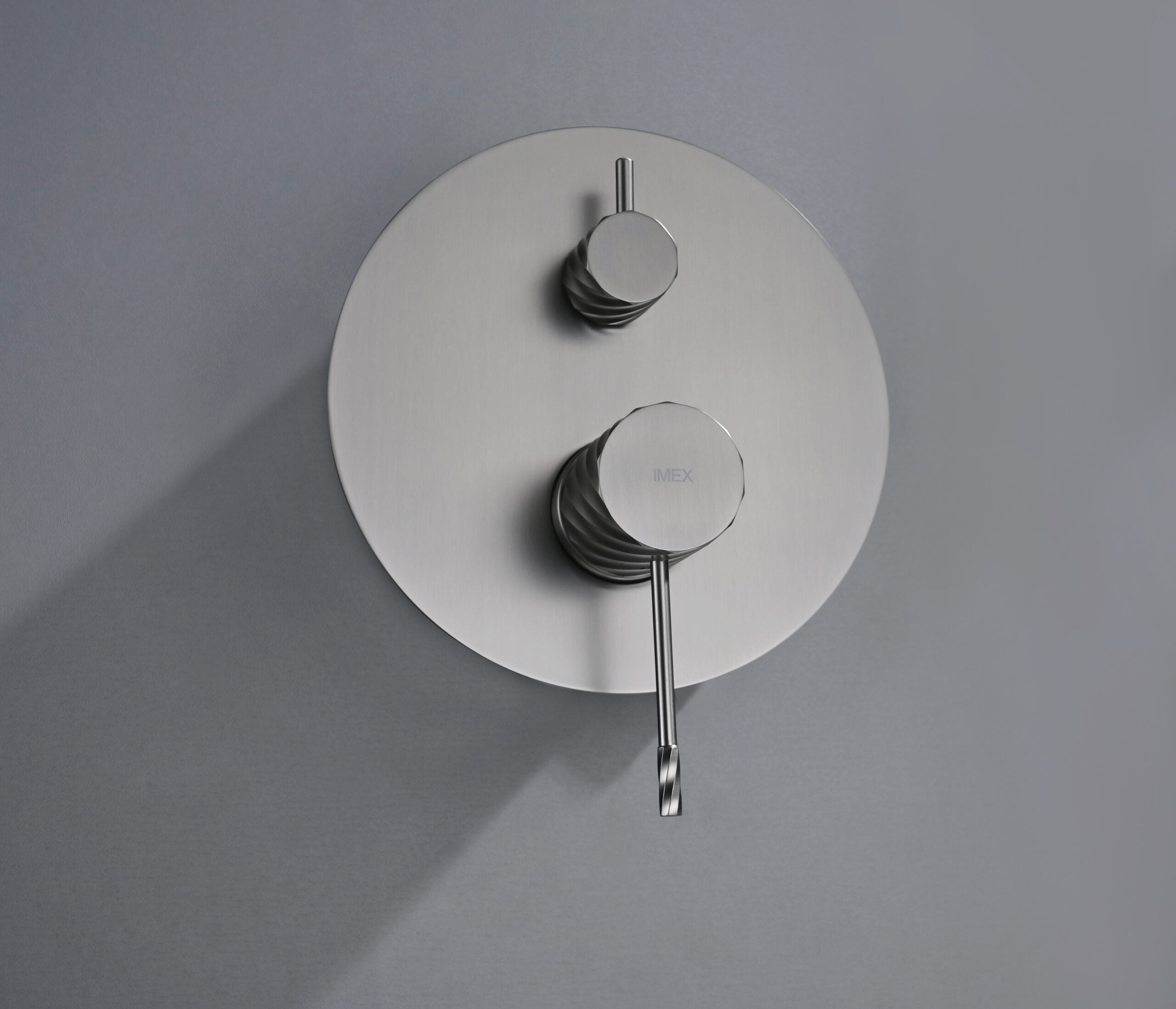 Bless Black Gun Metal Concealed Single Lever Shower Set, view 3