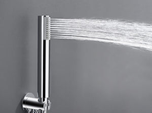Bless Chrome Concealed Single Lever Shower Set, view 5