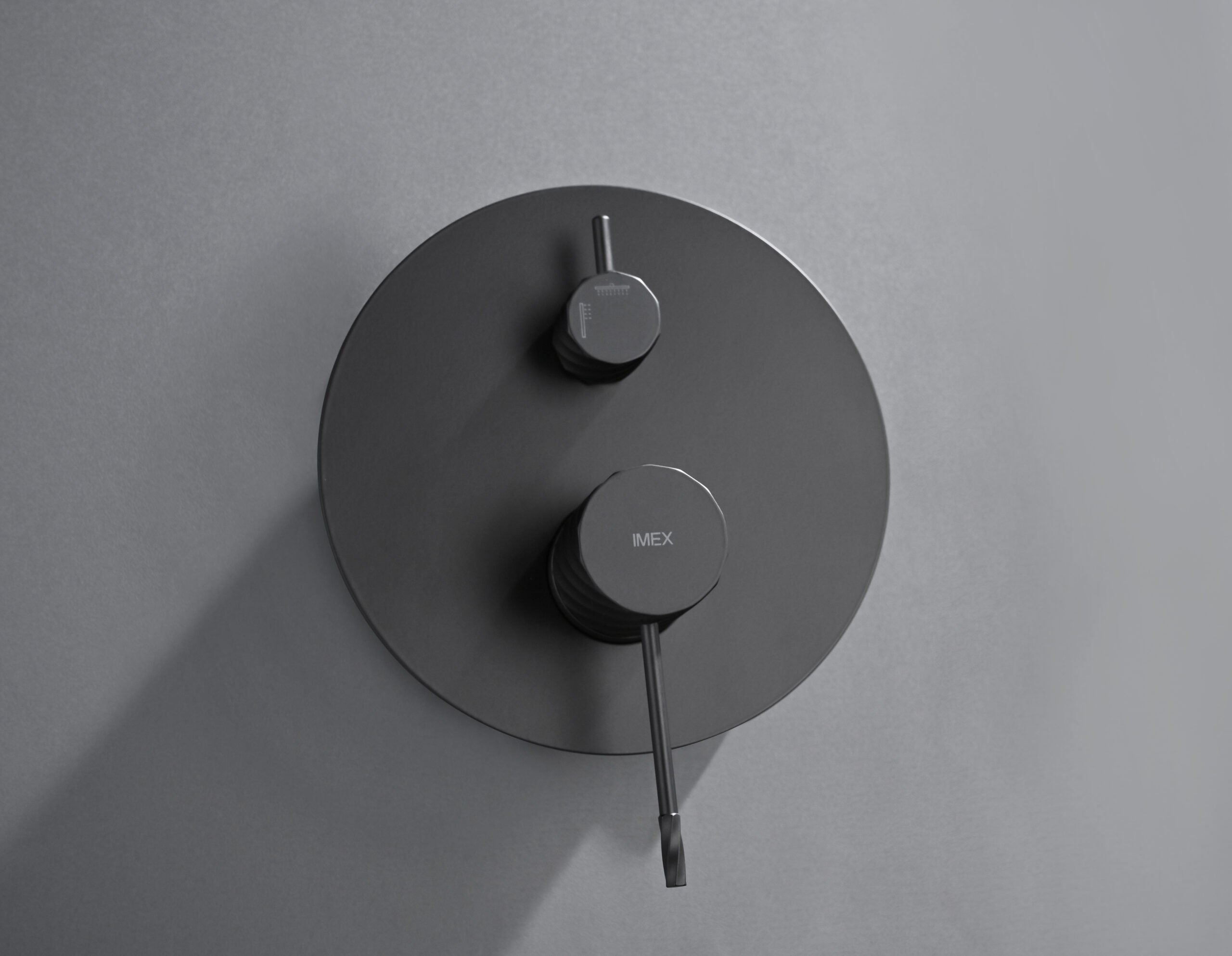 Bless Matte Black Concealed Single Lever Shower Set, view 3