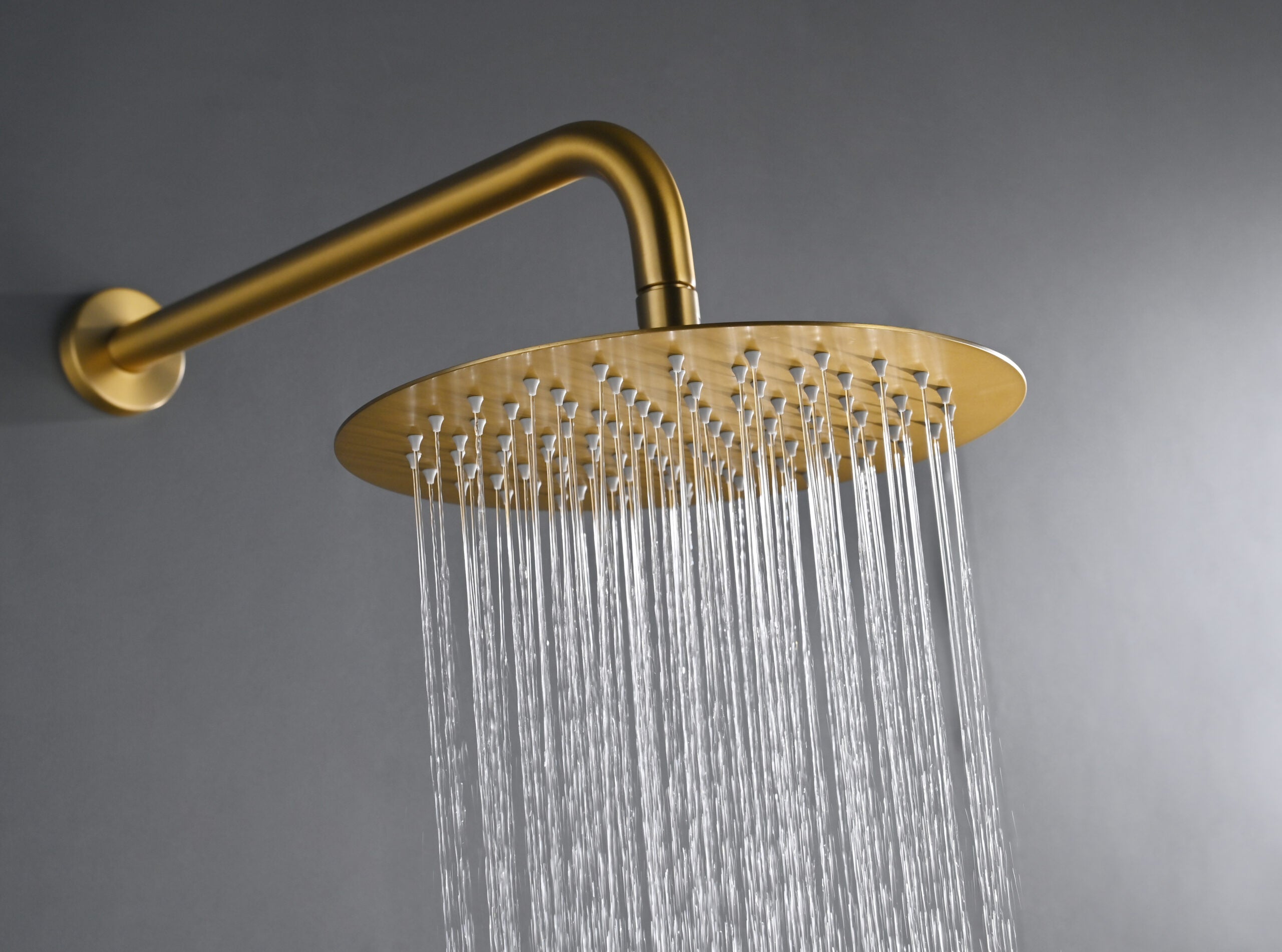 Bless Brushed Gold Concealed Single Lever Shower Set, view 5