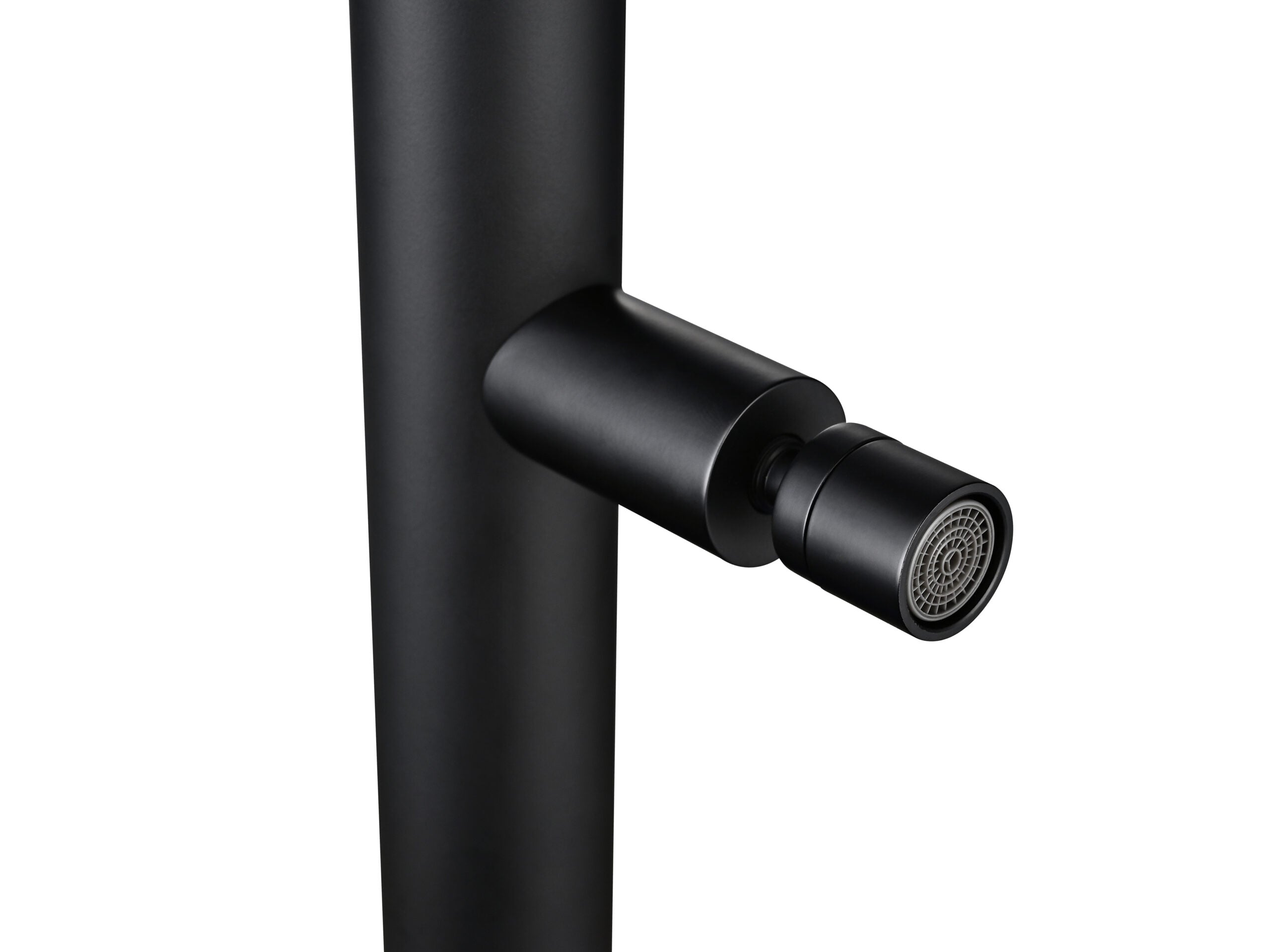 Dakota Matte Black Steel Pool Shower Tap in 316 Stainless Steel, view 5