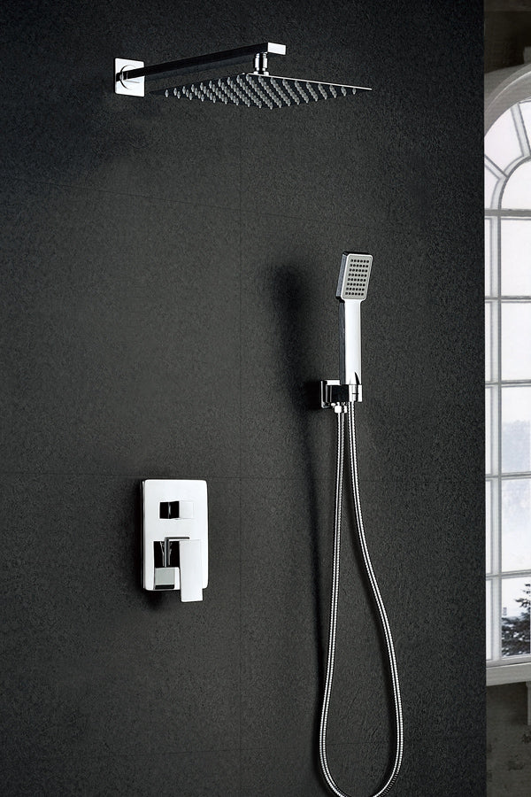 Chrome Single-Lever Built-In Shower Set Dublin Series, view 2