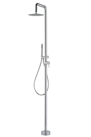 Florida Stainless Steel Pool Shower Tap in 316 Stainless Steel, main product view