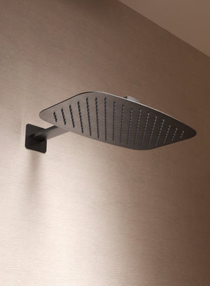 Firenze Brushed Rose Gold Concealed Single Lever Shower Set, view 4