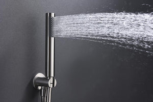 Steel S316 Built-in Single-Lever Shower Set Moscow Series, detail view