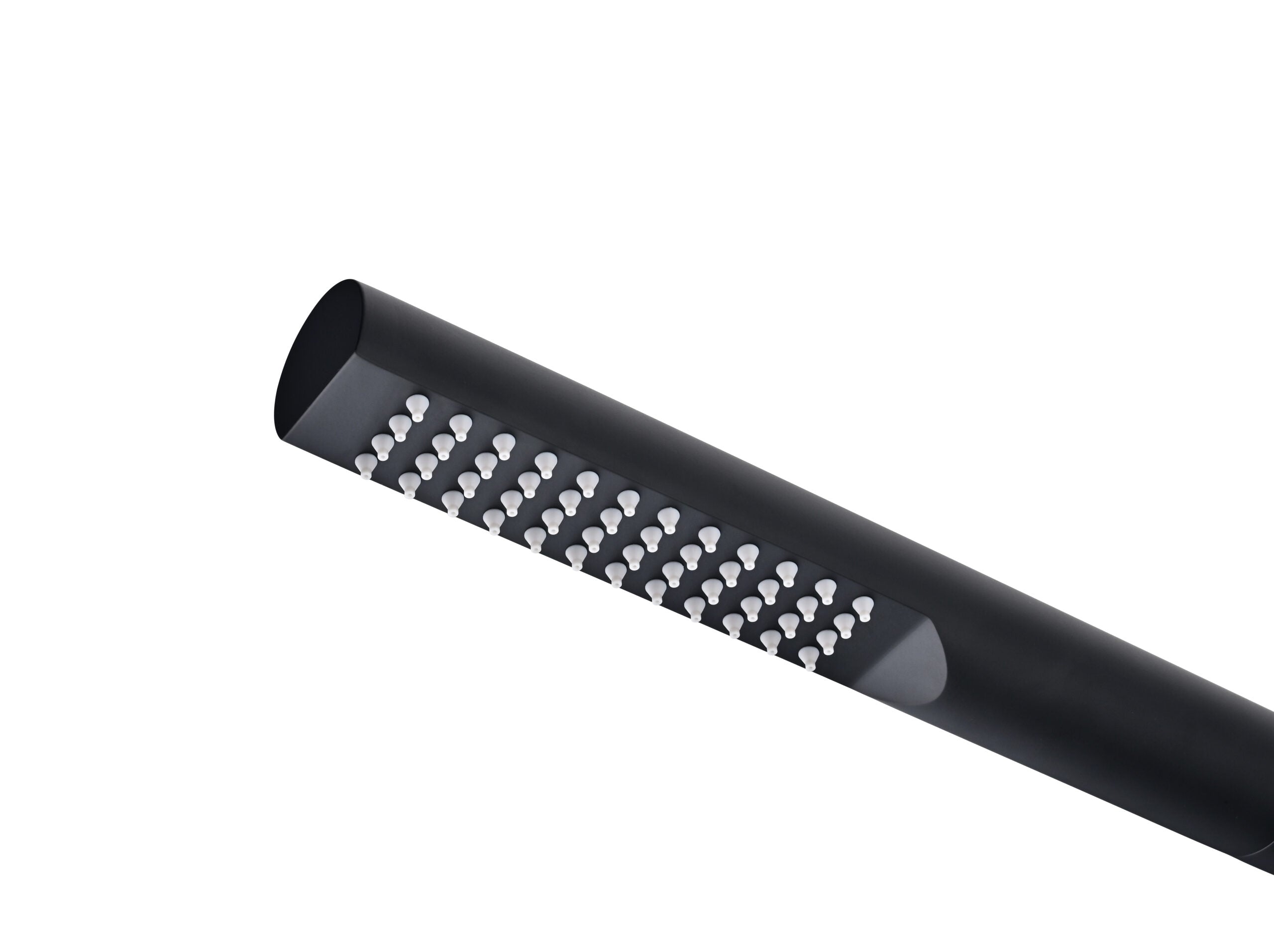 Nevada Matte Black Steel Pool Shower Tap in 316 Stainless Steel, view 3