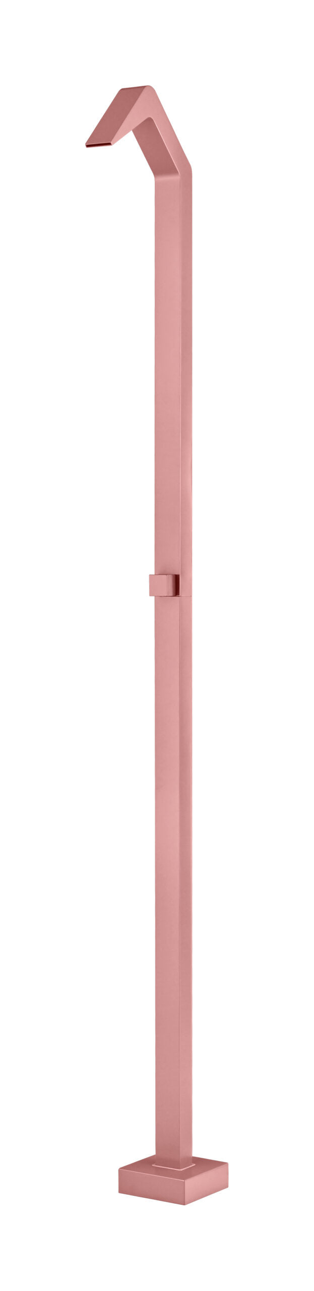 Niágara Coral Pink Pool Shower Tap in 316 Stainless Steel, main product view