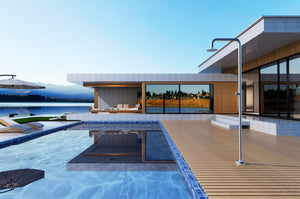 Oregón Stainless Steel Pool Shower Tap in 316 Stainless Steel, view 3