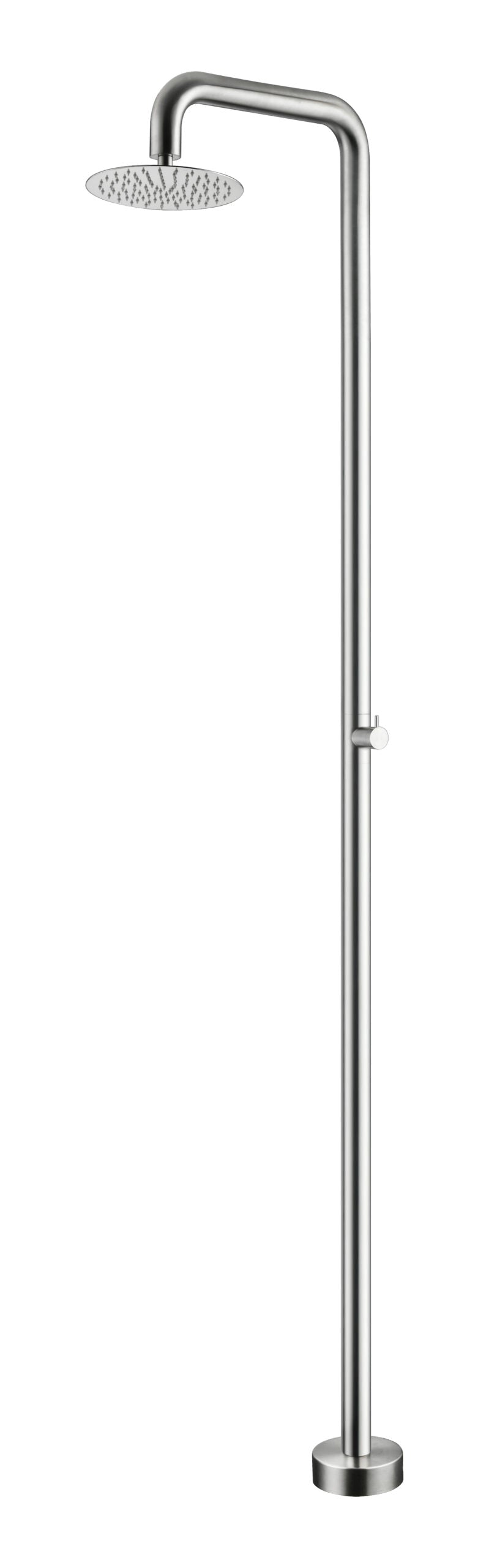 Oregón Stainless Steel Pool Shower Tap in 316 Stainless Steel, main product view