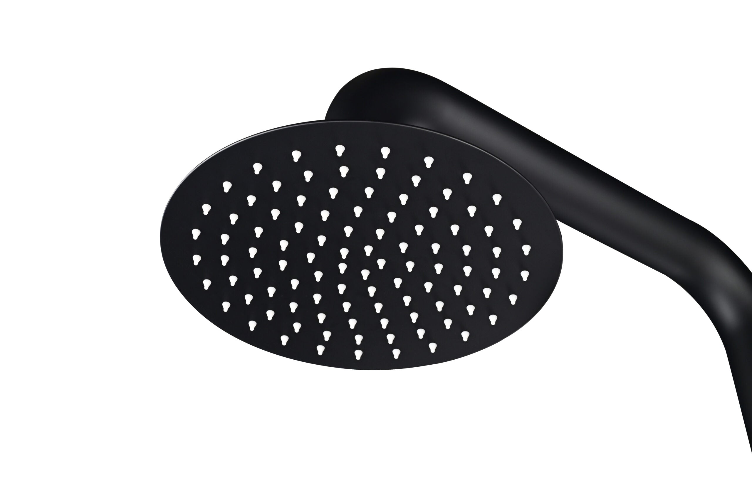 Oregón Matte Black Steel Pool Shower Tap in 316 Stainless Steel, view 5