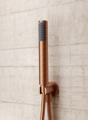 Piamonte Brushed Rose Gold Concealed Single Lever Shower Set, view 5