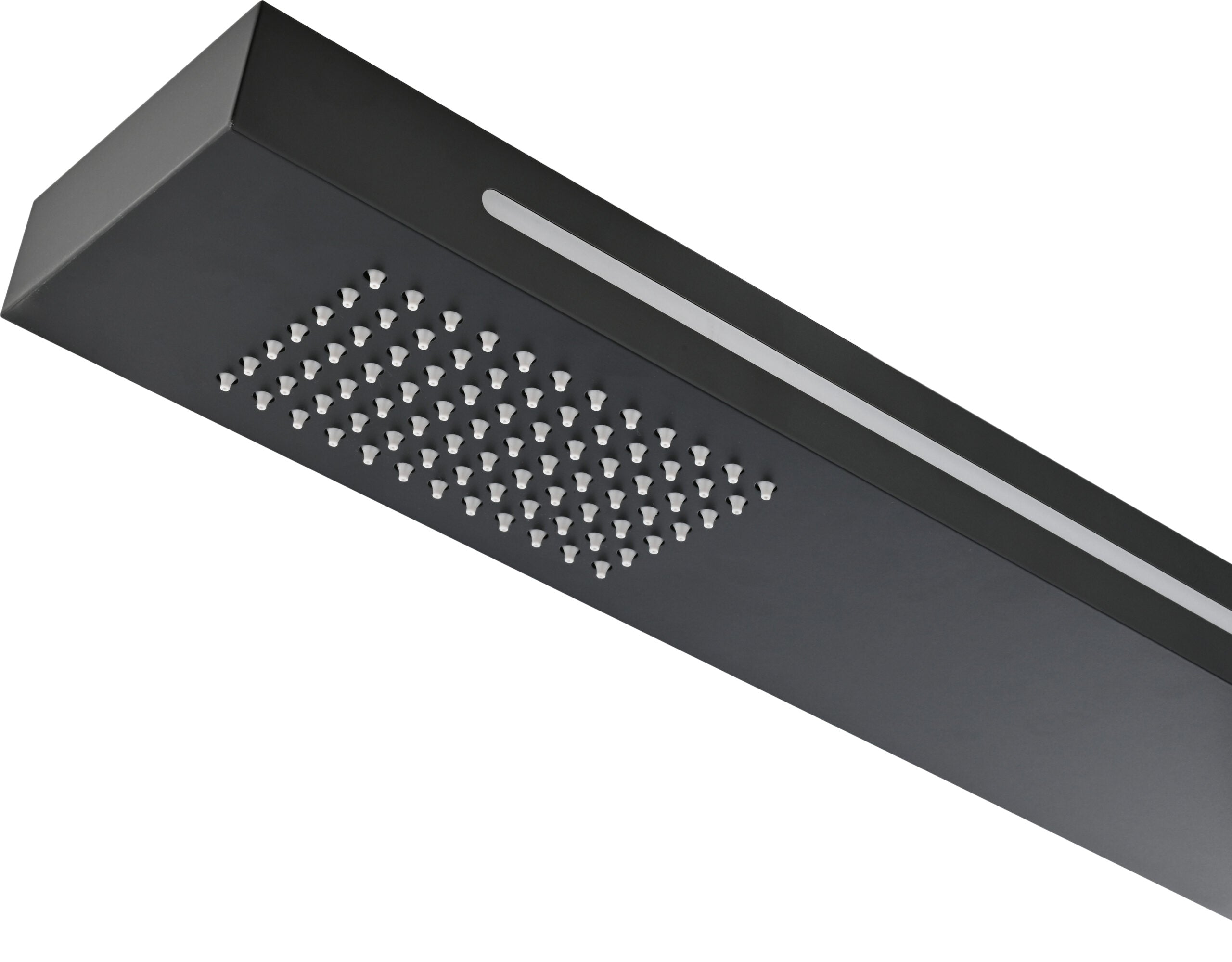 Sense Matte Black Steel Pool Shower Tap in 316 Stainless Steel, view 4