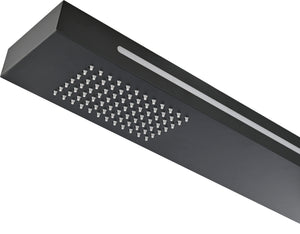 Sense Matte Black Steel Pool Shower Tap in 316 Stainless Steel, view 4