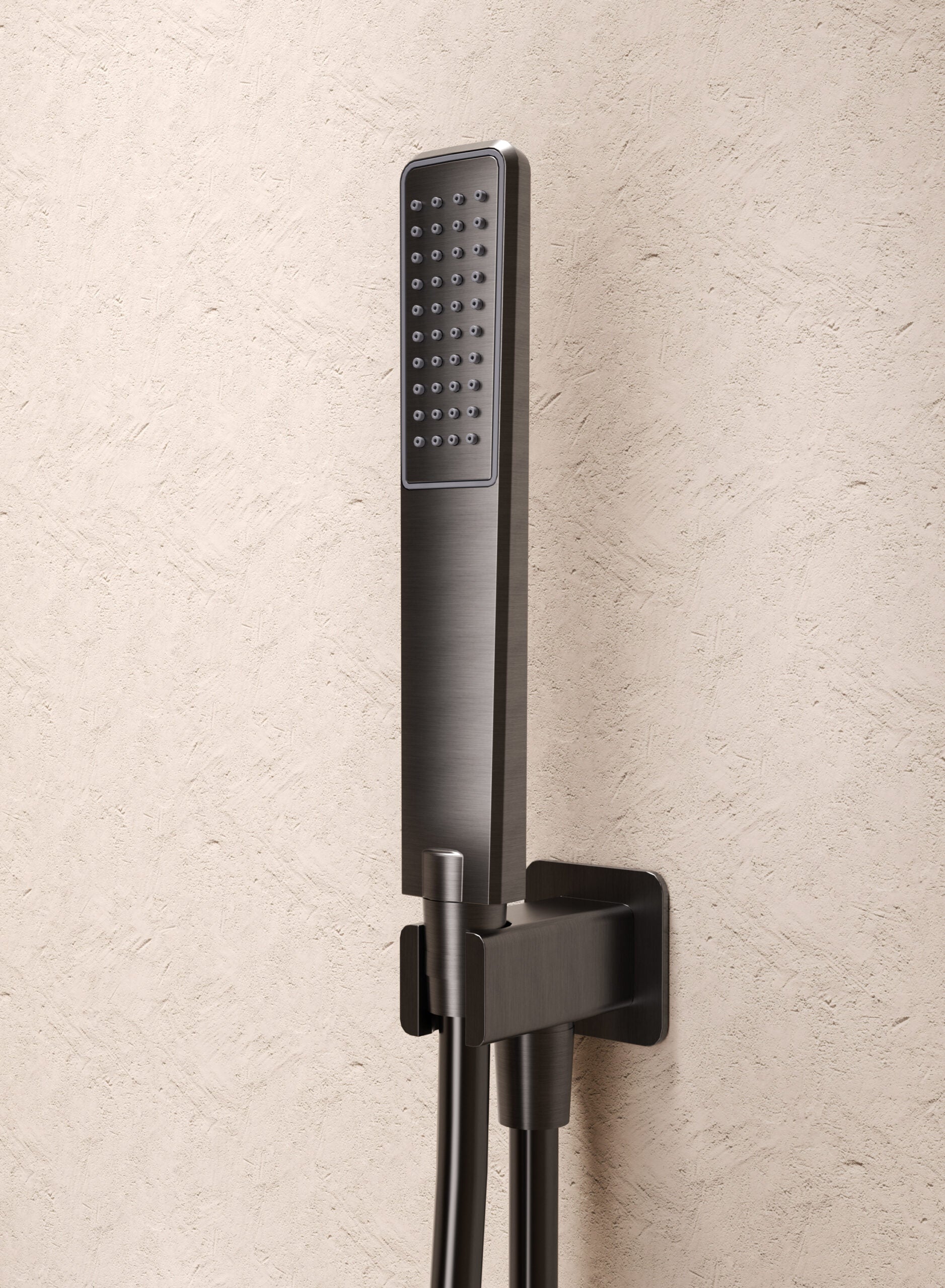 Firenze – Sassari Brushed Rose Gold Concealed Single Lever Shower Set, view 5
