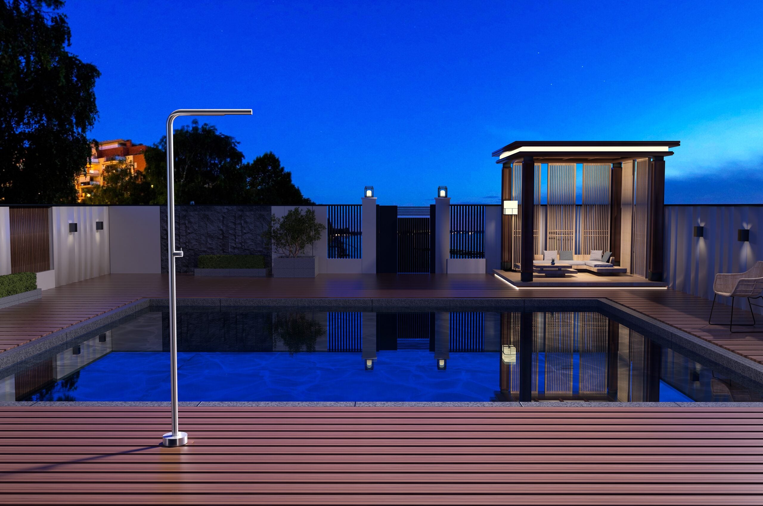 Colorado Stainless Steel Pool Shower Tap in 316 Stainless Steel GPT005/AC, view 4
