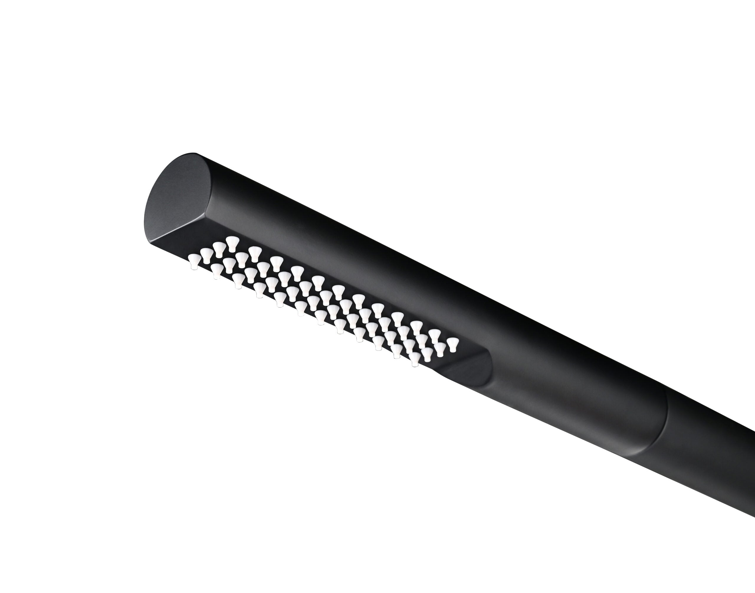 Colorado Matte Black Steel Pool Shower Tap in 316 Stainless Steel, view 4