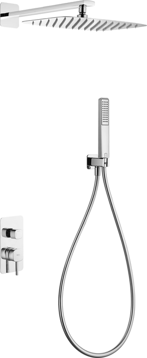 Toscana Chrome Concealed Single Lever Shower Set, main product view