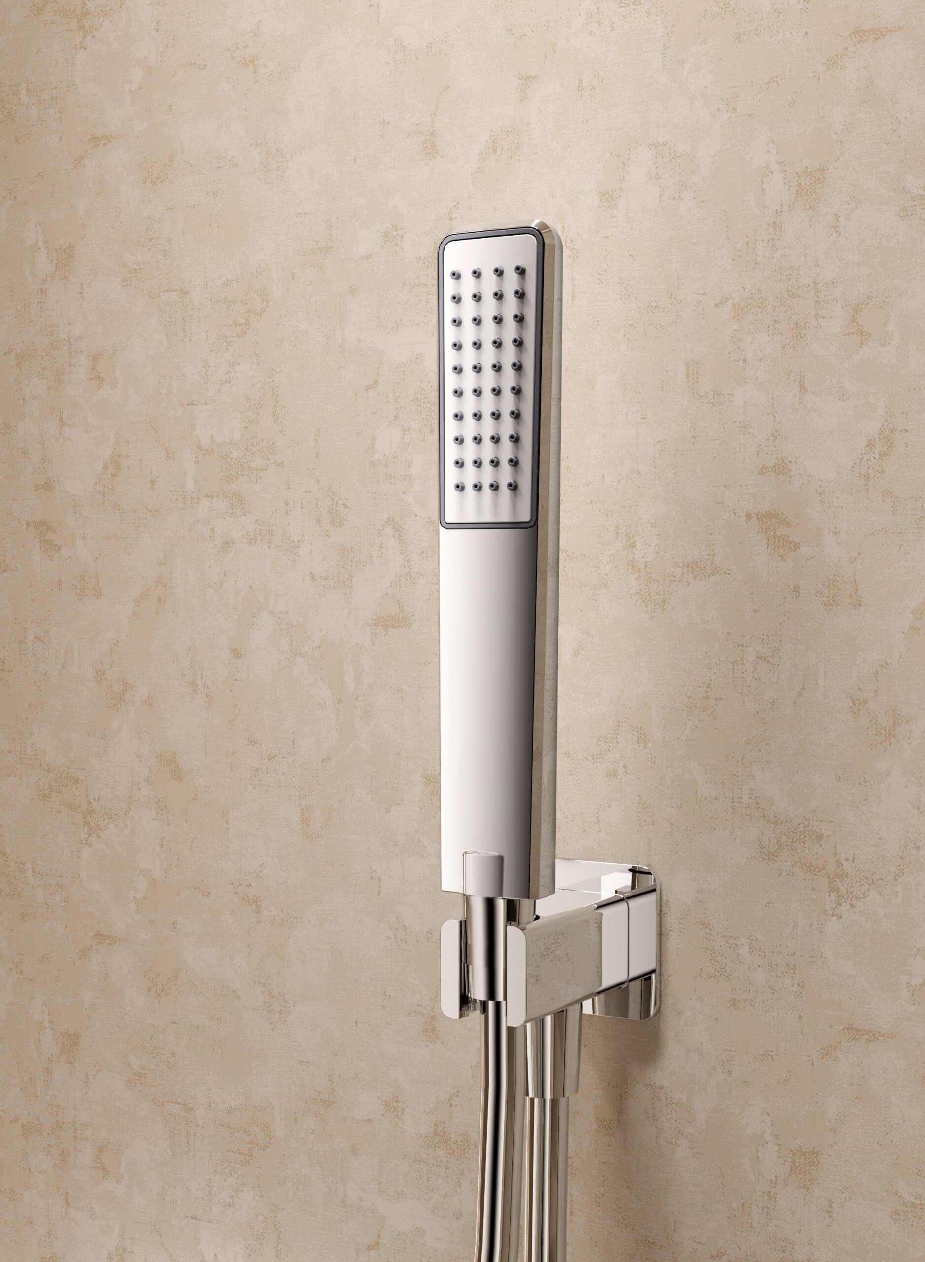 Arezzo Chrome Concealed Thermostatic Shower Set, view 2