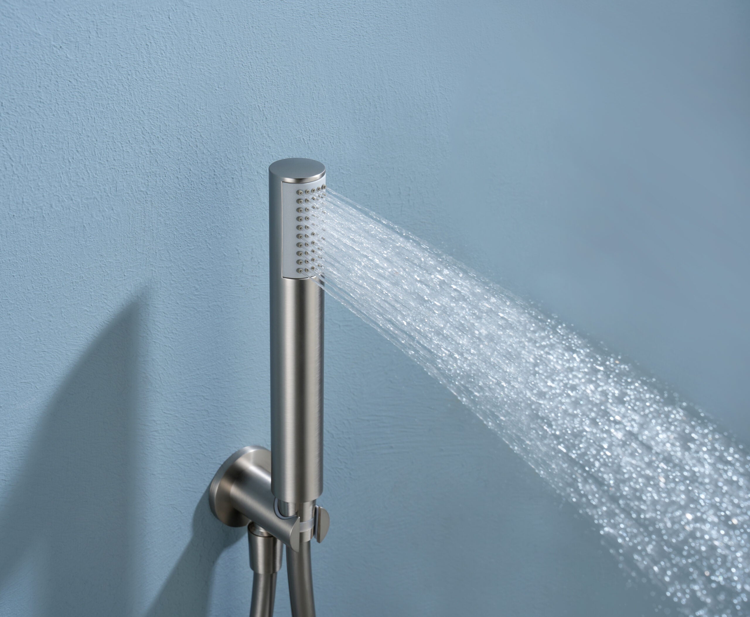 Bless Brushed Nickel Concealed Thermostatic Shower Set, view 5