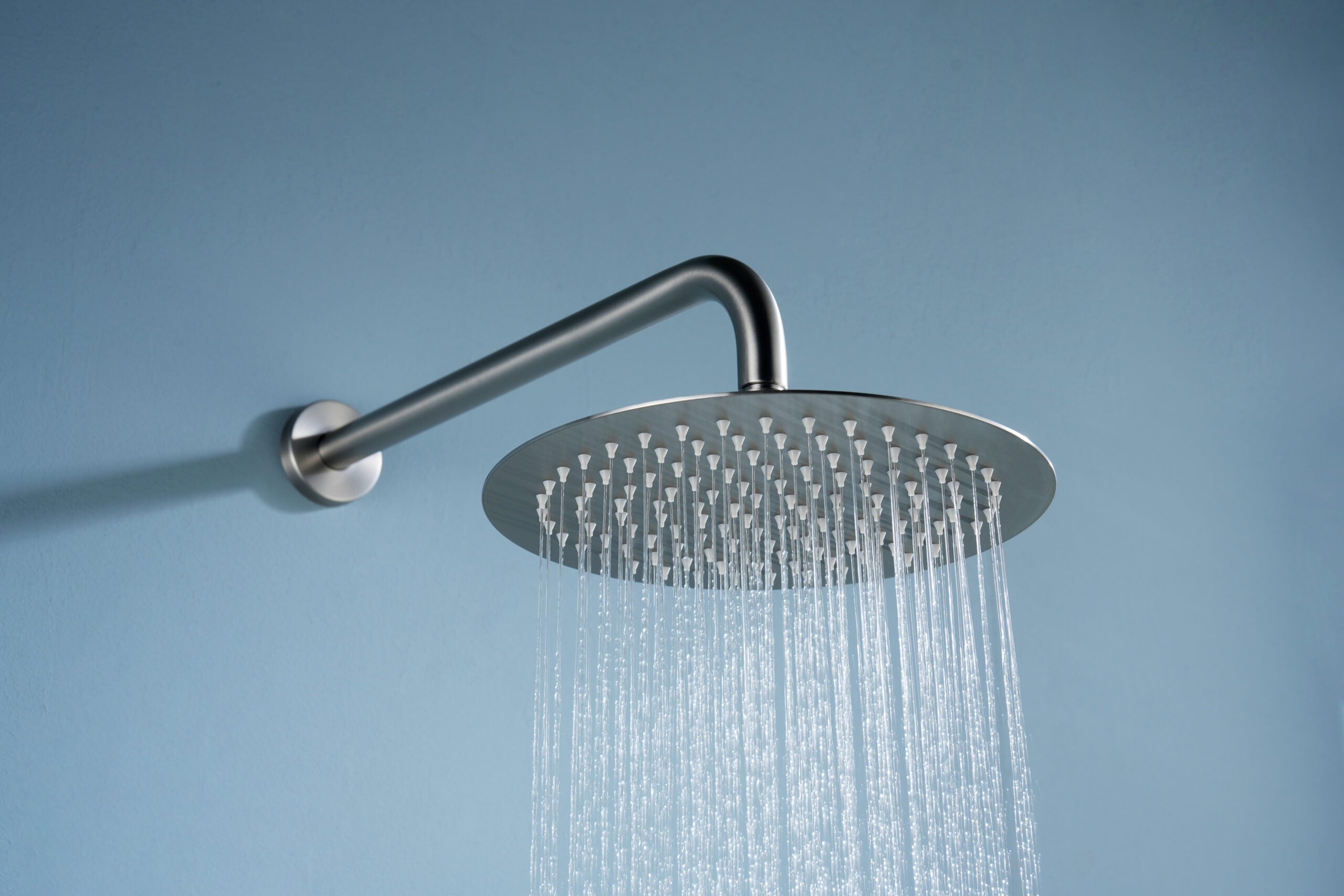 Bless Brushed Nickel Concealed Thermostatic Shower Set, view 4