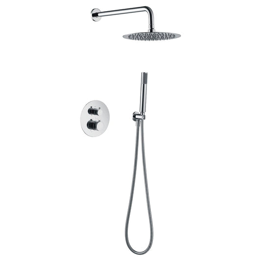 Conjunto De Ducha Empotrado Línea Termostático