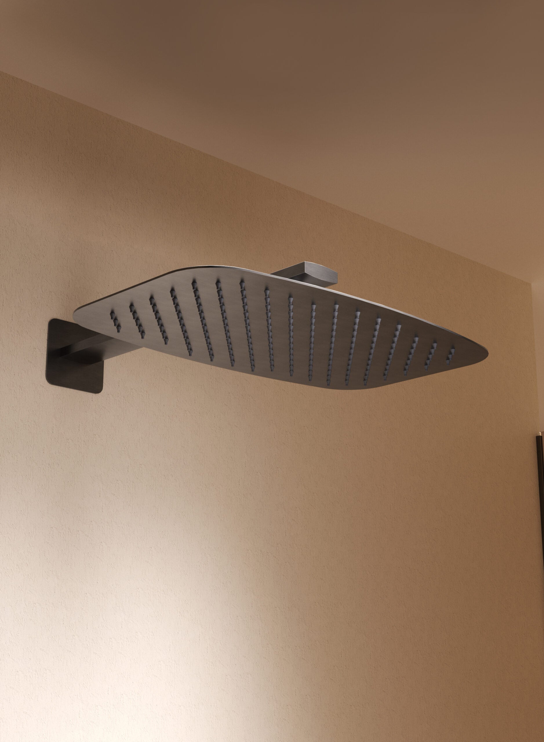 Firenze Brushed Nickel Concealed Thermostatic Shower Set, view 3