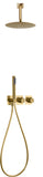 Conjunto Ducha Termosstatico Empotrado Nepal Oro Ce
