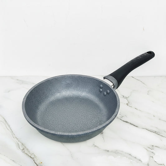 Aluminum Non Stick Deep Flat Bottom Frying Pan