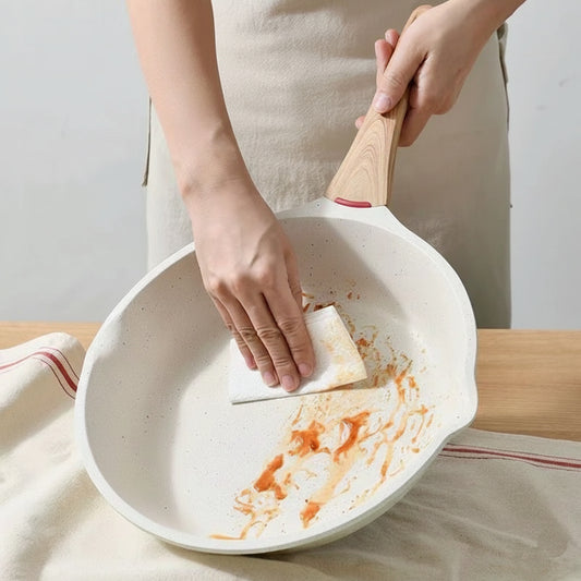 Stone Non Stick Cooking Frying Lid Pan