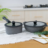 Multifunctional Non Stick Pan Pot Detachable Handle Set