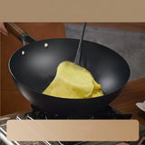 Thickened Cast Iron Non Stick Lid Wok