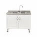 Lavabo doble puerta de 100 cm