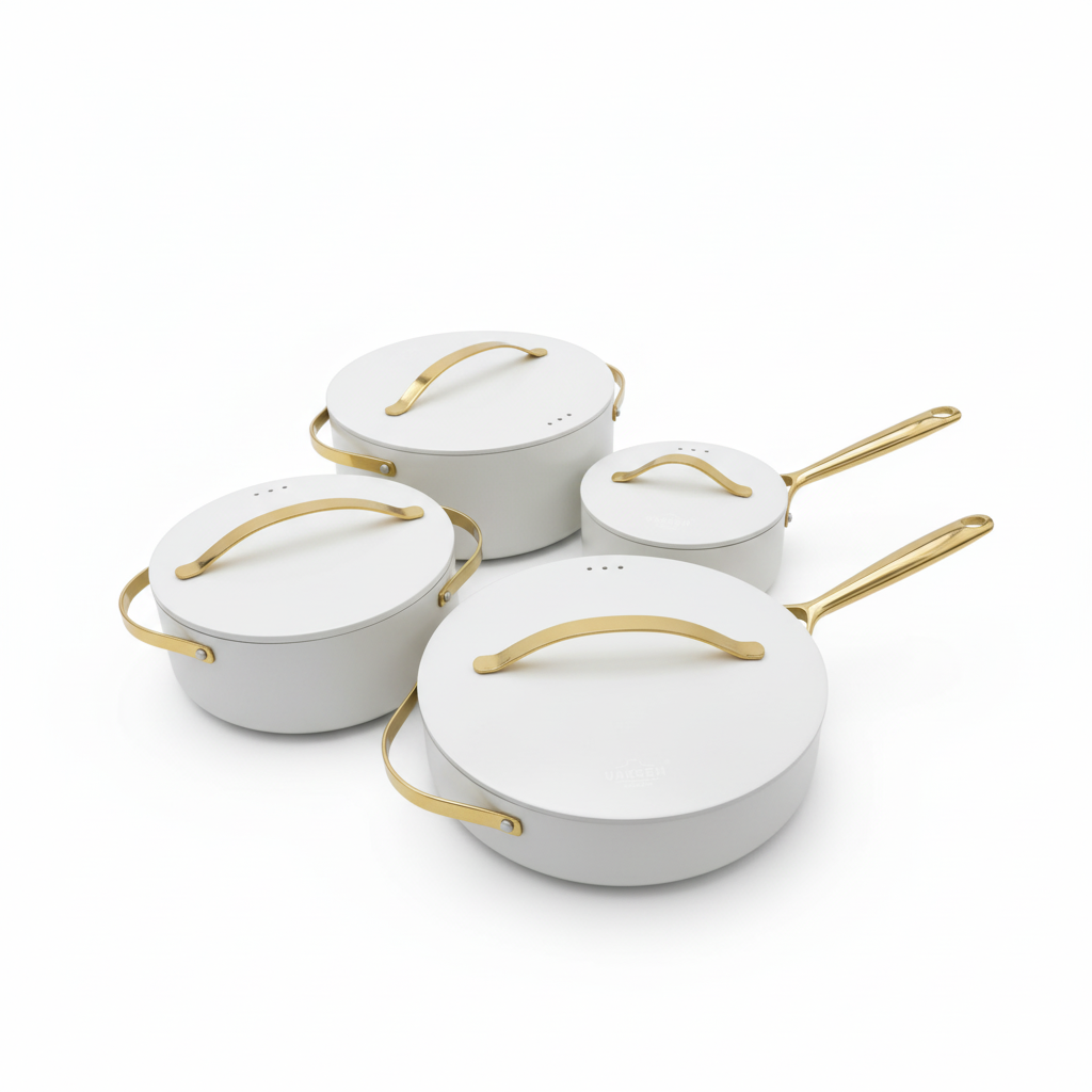 4 Piece Non Stick Cookware Soup Cooking Pot Set