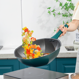 Octagonal Alloy Non Stick Wok Frying Pan