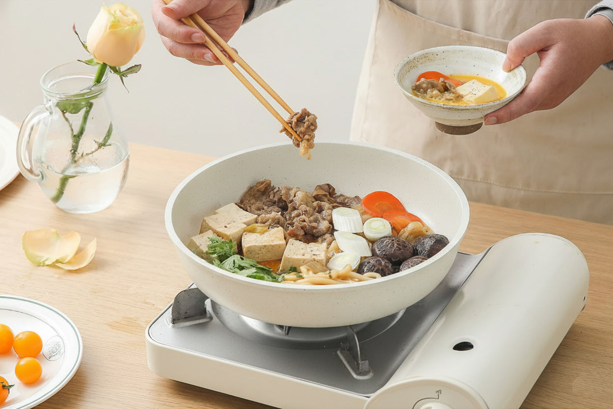 11–15 Piece Detachable Non Stick Pan Pot Cookware Set