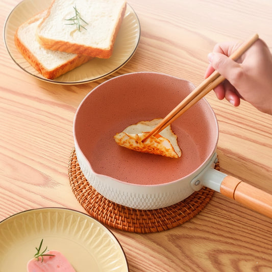 Aluminum Alloy Non Stick Glass Lid Pot