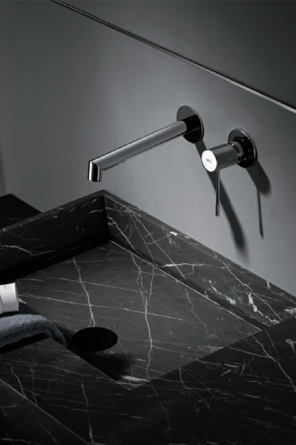 Chrome Single Lever Sink Faucet Built-in Design, mixer detail